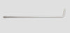 1208A:  24 Ultra Super Adjustable Door Pick 80° ½ Dia 5 Long Taper Blade Individual Tools