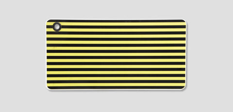 A3Hcsy - Pvc Hive Reflector Board Yellow W/black Stripes 6X12 Lighting & Electrical