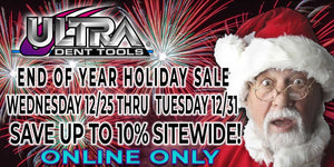 Ultra Year End sale Dec 25th - 31st