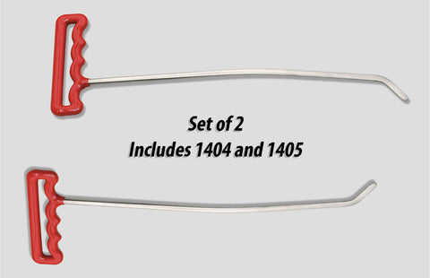 1404-5: 12" Right and Left Hail Twister 45° 1" Thin Blade Pair