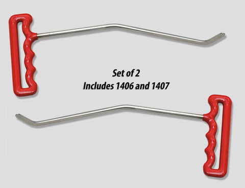 1406-7: 10" Right and Left Brace 45° 1¼" Blade Pair