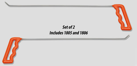 1805-6 : 15" Right and Left Wire 45° 1" Blade Pair