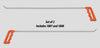 1807-8 : 20" Right and Left Wire 45° 1" Blade Pair