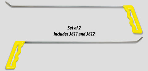 3611-12 : 16" Right and Left Flat Brace 45° 1 1/8" Blade Pair