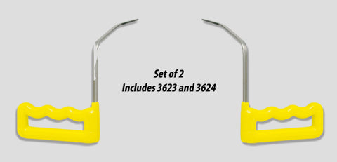 3623-24 : 3" Right and Left Sunroof 45° 7/8" Thin Blade Pair