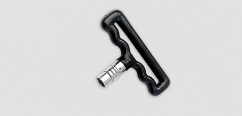 A96DMQ :Small Black Quick Release Adjustable 'T' Handle 5-3/8"