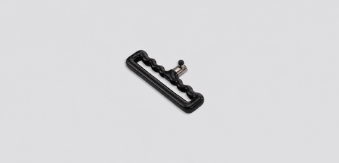 A96EM : Medium Black Adjustable T- Handle, 6-5/8"