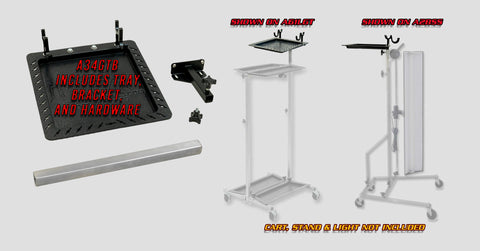 A34GTB : 12"X 12" mountable Glue Tray for A1B and A61