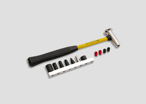 A26B : Balanced Body Hammer , 7 tips , 4 caps & A44THM magnetic tip holder