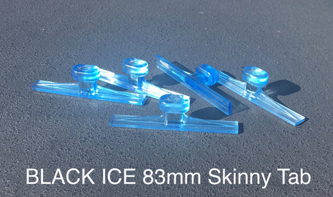 Ice Less Tab 136-IST83MM5 : BLACK ICE SKINNY CREASE TAB 83MM 5 PACK