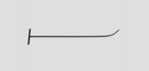 1204Ss:  46.5 Spring Steel Slow Curve 55° 9 Blade Individual Tools