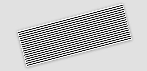 A1B3612WLS : 36" x 12" in striped lens cover