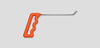 1802:  6 Left Wire 45° 1 Blade Individual Tools