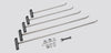 (5) Roller Rods w/ our 8 Piece Roller Tip Set