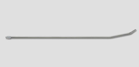 3803A : 30" ADJ 3/8" Diameter Double Bend 65° 4 x 1 3/4" Bullet Tip