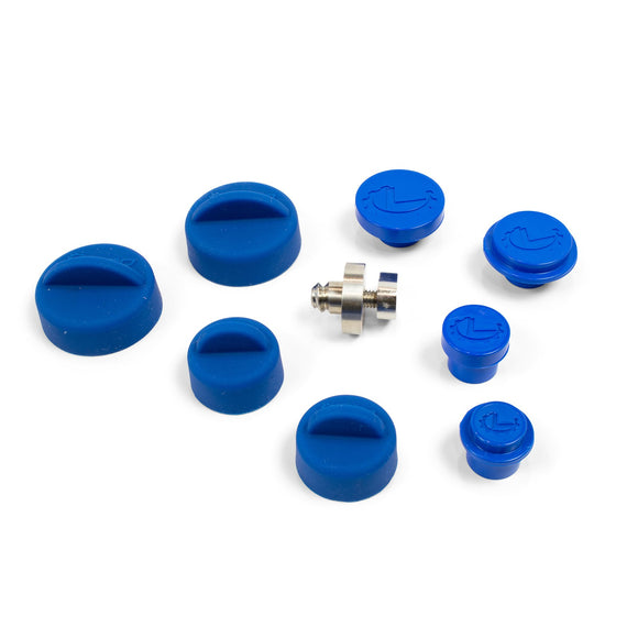 410-6093-KIT : Keco Cold Glue Hail Tab and Silicone Cap Set (4 Tabs)