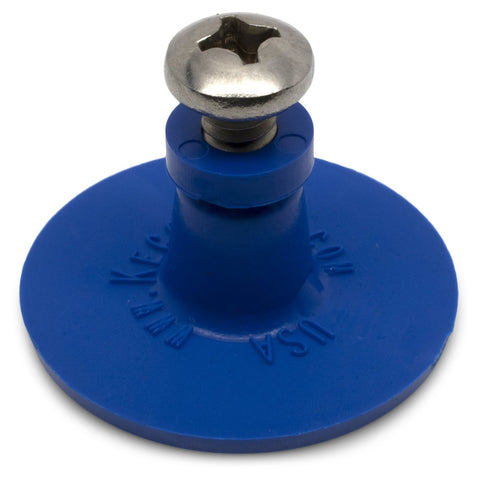 410-8110-S : Keco 38 mm Blue Smooth Round Heavy Duty Collision Repair Tabs