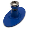 410-8130-S : Keco 28 x 50 mm Blue Smooth Oval Heavy Duty Collision Repair Tabs