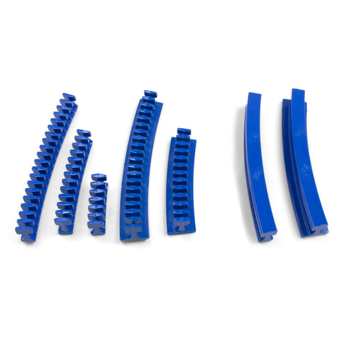 410-8236 : Centipede Variety Pack Blue Curved Glue Tabs (8 Pieces)