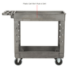 A61P : Plastic Double Shelf Cart