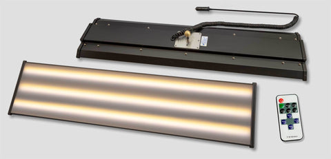 A1Ba36-9Led6:  12V 6 Strip Led 9 X 36 Aluminum Fixture W/ Remote Dim Control 1Ball Lighting &
