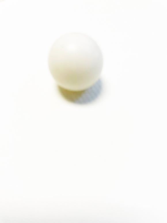 A44PBS : 10-32 - 3/4' Round Delrin Blending Ball, 10-32 stud