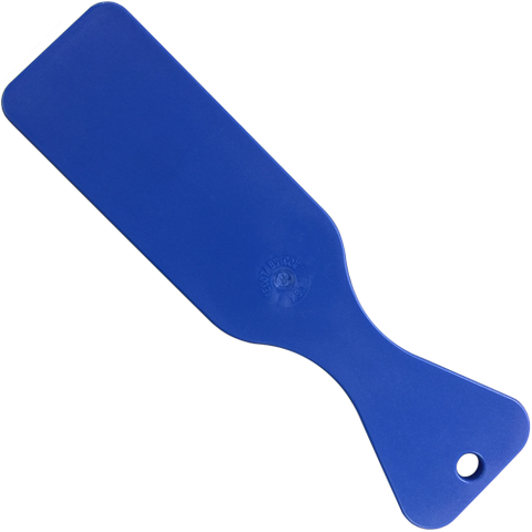 410-8341 : Keco Blue Rigid Crown Slapper Plastic Body Spoon