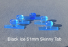 136-IST51MM5 : Black Ice Skinny Crease Tab 51mm