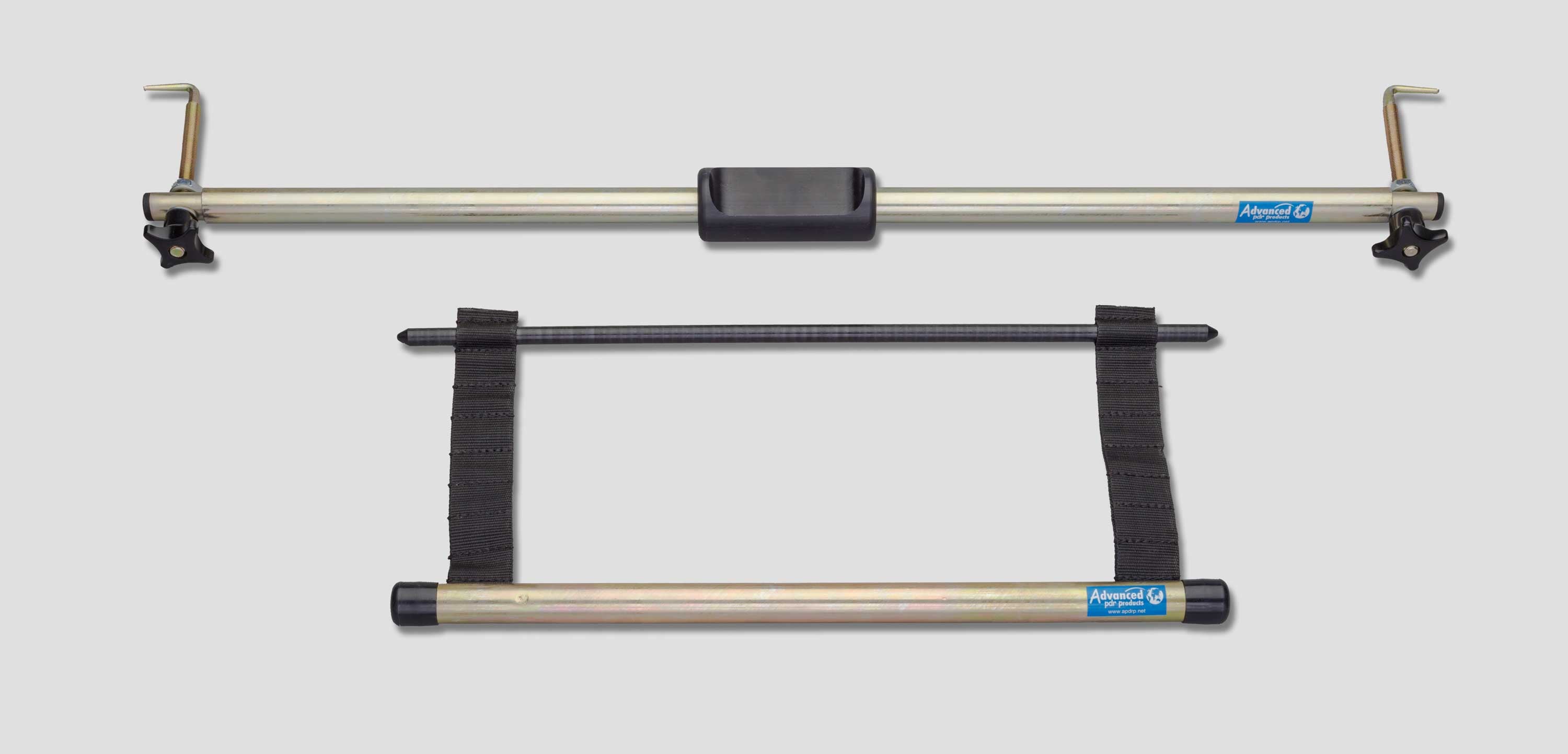 A112AP Adj. Hail Rod Beam w/friction locks, plastic slide, door