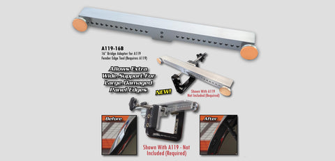A119-16B : A119 Fender Edge Tool 16" Bridge Adaptor