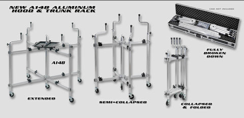 A14B:  Ultra Pro Hail Aluminum Hood & Trunk Rack Racks And Carts