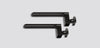 A14Hbk:  (2) Hood Rack Bracket Kit Racks And Carts