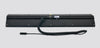 A1Be3-2:  36 Fixture Only Plastic 2 Strip Warm Led Lights With Brass Ball & Plain White Lens Cover