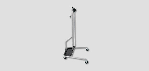 A1Bst-Ss - Ultra Vision Stainless Stand-No Fixture-No Collar Includes 4-Locking Wheels And Battery