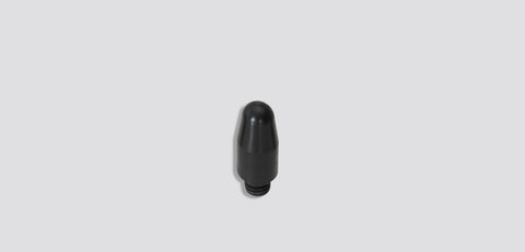 A26B1 - 7/16 Hammer Tip Black Acetal Round Accessories