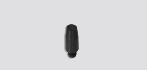 A26B2 - 7/16 Hammer Tip Black Acetal Small Square Accessories
