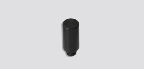 A26B3 - 7/16 Hammer Tip Black Acetal Medium Square Accessories