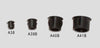 A38 - 3/16 Flush Locking Plug Hard Black Plastic Accessories