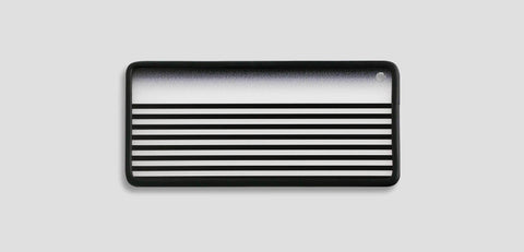A3Gbfsw - White Ghost Fade Striped Translucent Reflection Board Lighting & Electrical