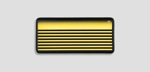 A3Gbfsy - Yellow Ghost Fade Striped Translucent Reflection Board Lighting & Electrical