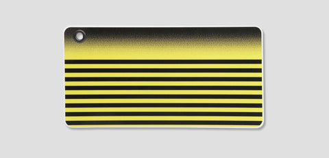A3Hcfsy - Pvc Hive Reflector Board Yellow W/black Fade And Black Stripes 6X12 Lighting & Electrical