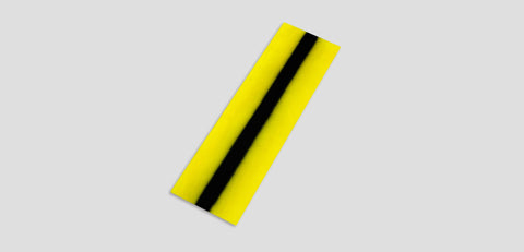A4By - 24 Ultra Yellow Lens Cover With Black Fade Lighting & Electrical