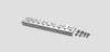 A61Th2 - Ultra 12 Aluminum Glue Tray Tool Holder Fits A34Gtb Hood Racks And Carts