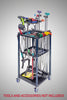 A61UCF-GT: Ultra Carbon Fiber Mobile Cart W/ Upper Glue Tray