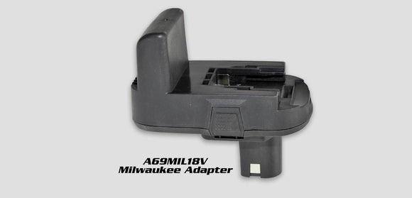 A69Mil-18V:  Milwaukee Battery Adapter For A69Pro260-185C