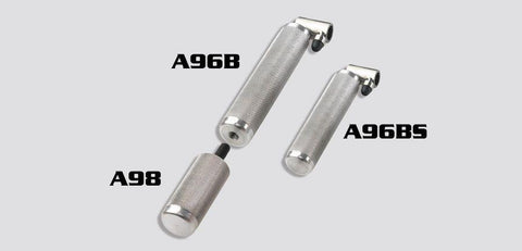 A98 - 1 X 2 1/4 Knurled Aluminum Handle Extension Adjustable Tools