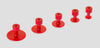 AUSR-5  - Ultra Round Pull Tabs - Red