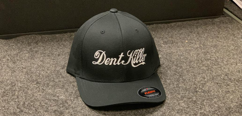 Dent Killer Flex Fit Black Hat:  Logo Apparel