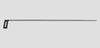 FT18SS : 32" Forged Flare Tip 0 1/2" Head 1/8"x3/16" Round Shaft