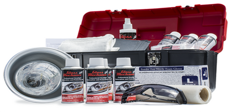 GM1205 : HEADLIGHT RESTORATION PROFESSIONAL KIT